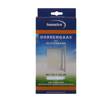 HAMSTRA Horgaas met klittenband wit 130x150 cm