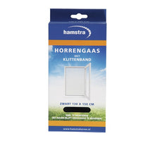HAMSTRA Horgaas met klittenband zwart 130x150 cm